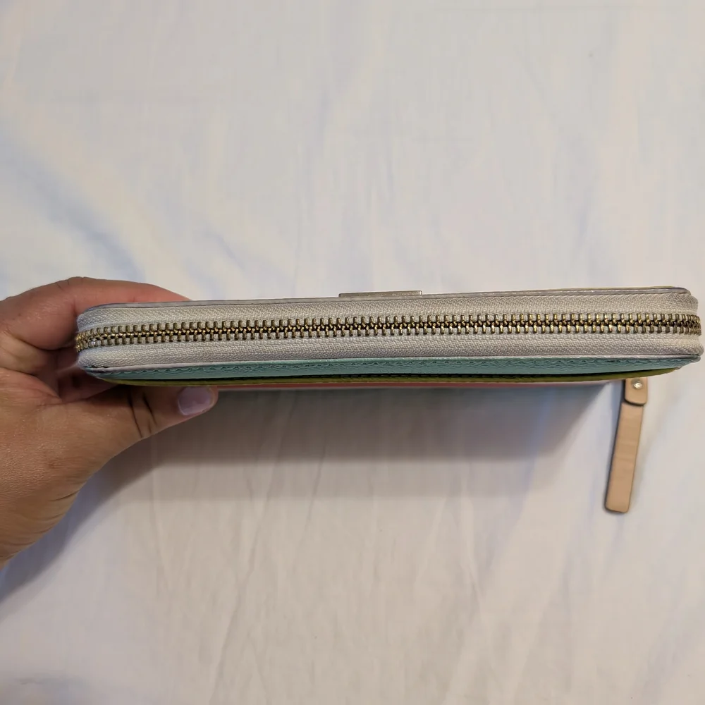 Colorful Striped Wallet - Picture 8 of 13